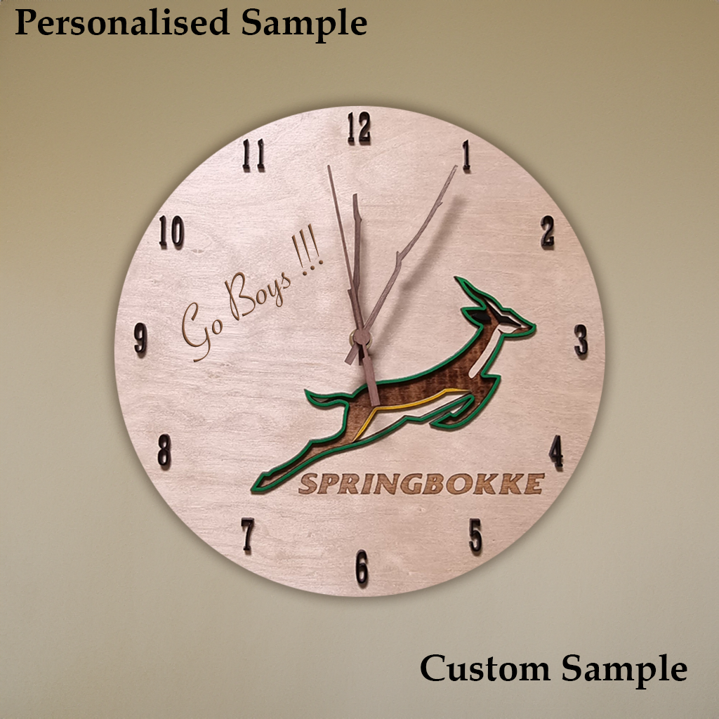 Springboks Clock,  Springbokke Horlosie